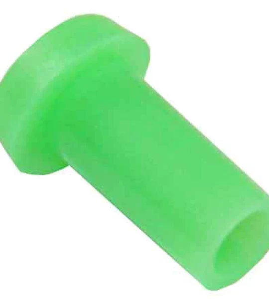 Universal Dust Cap For 2.5mm Ferrules. Fits FC, SC And ST Ferrules. Green Color, 100 Pcs/Pack