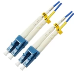 LC-LC Duplex 9/125µm Corning ClearCurve Single Mode Bend Insensitive Fiber Optic Patch Cable