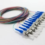 9/125/900µm Singlemode ST/UPC Color Coded Pigtails, 3 Meters (12 Pcs/Pack)