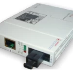 T1 RJ45 100ohm To Singlemode Single Strand 1550/1310nm Fiber Optic Media Converter (T1 Modem), 20Km