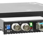 Coax E3 / DS3 Over Fiber (SFP Slot)Media Converter W/ Console Mgmt And Embedded AC PS