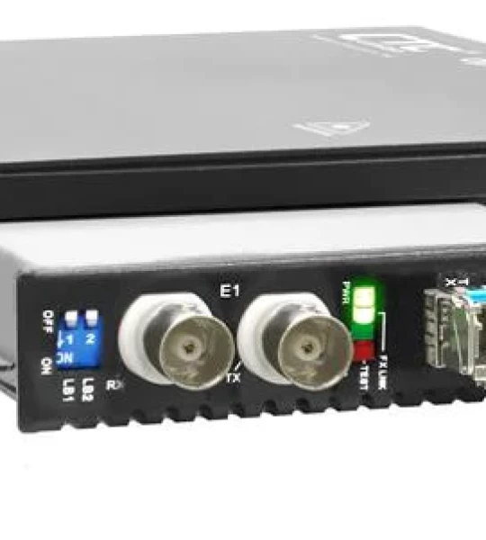 Coax E3 / DS3 Over Fiber (SFP Slot)Media Converter W/ Console Mgmt And Embedded AC PS