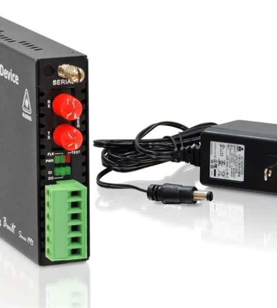 FRM220-SERIAL-ST002 RS-232, RS-485, RS-422 Over Multimode Fiber Media Converter, 2Km, ST Connector